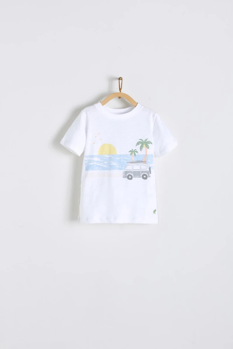Tulum Print Short Sleeve T-Shirt