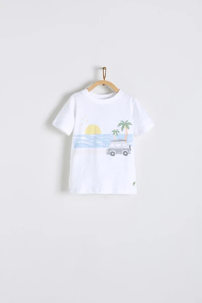 Tulum Print Short Sleeve T-Shirt