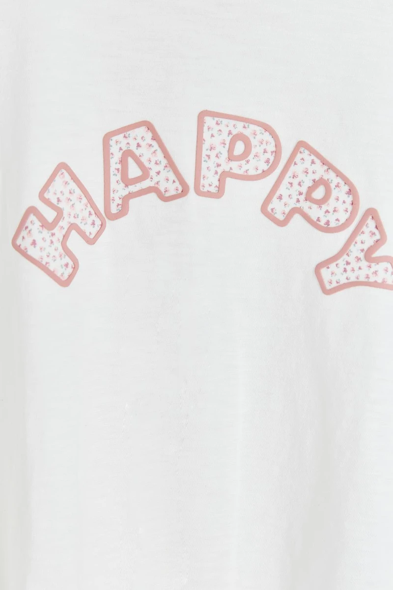 Roses Print Long Sleeve Top
