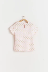 Fresia Flame Flutter Top