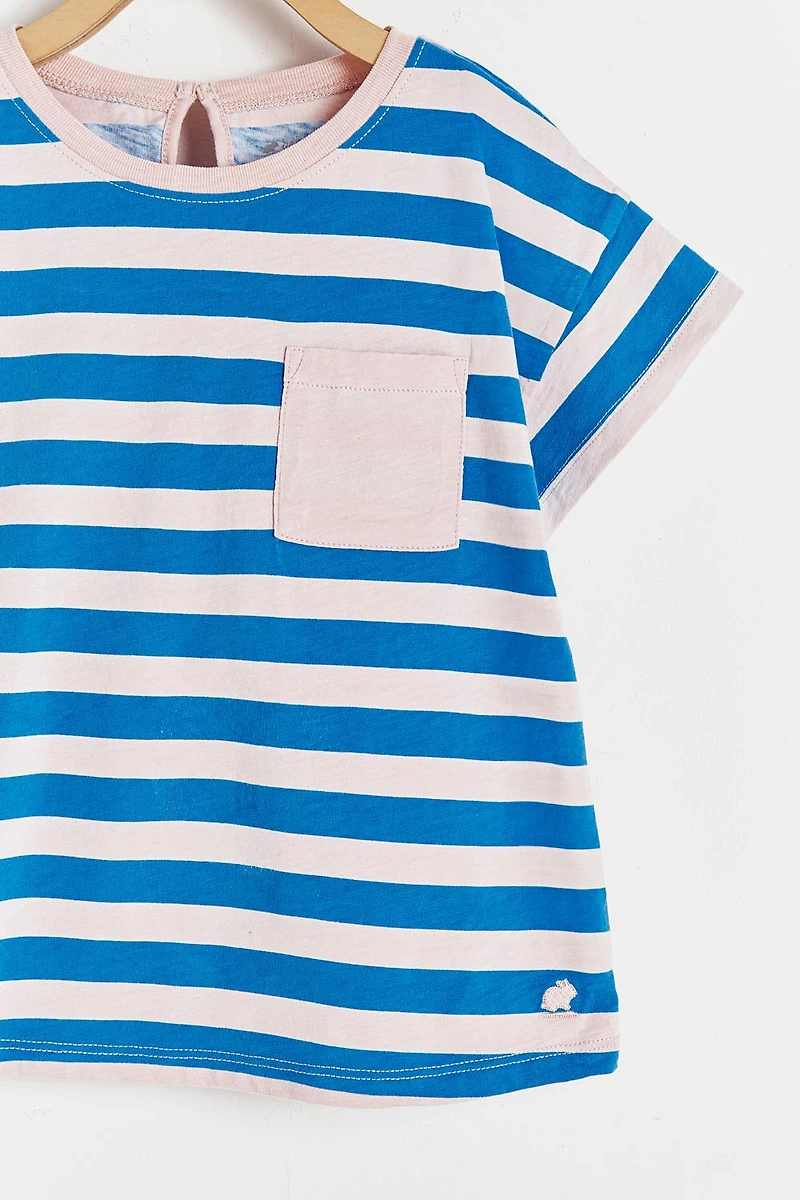 Fresia Striped Short Sleeve T-Shirt