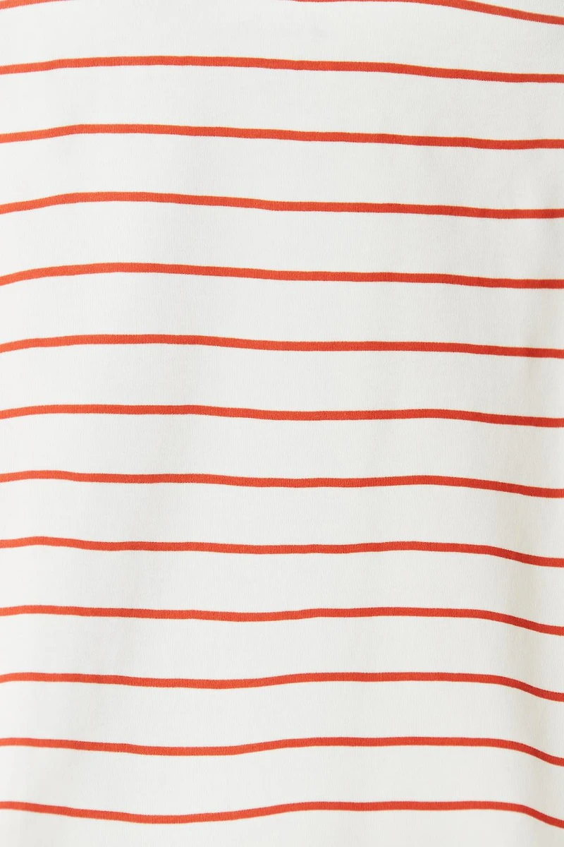 Anchor Striped Short Sleeve Tee
