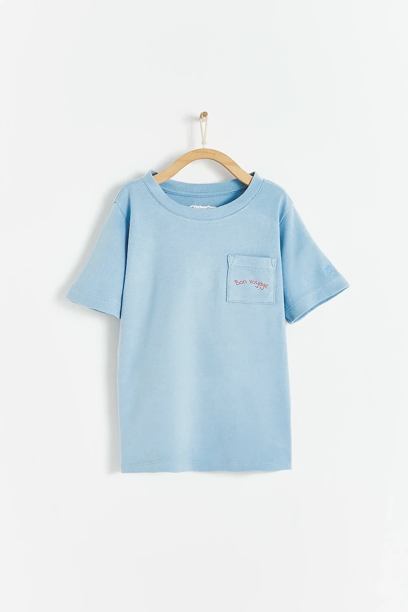 Seagull Print Short Sleeve Tee