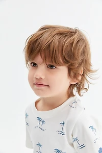 Palms Printed Short Sleeve Tee