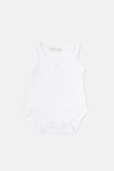 Logo Sleeveless Bodysuit