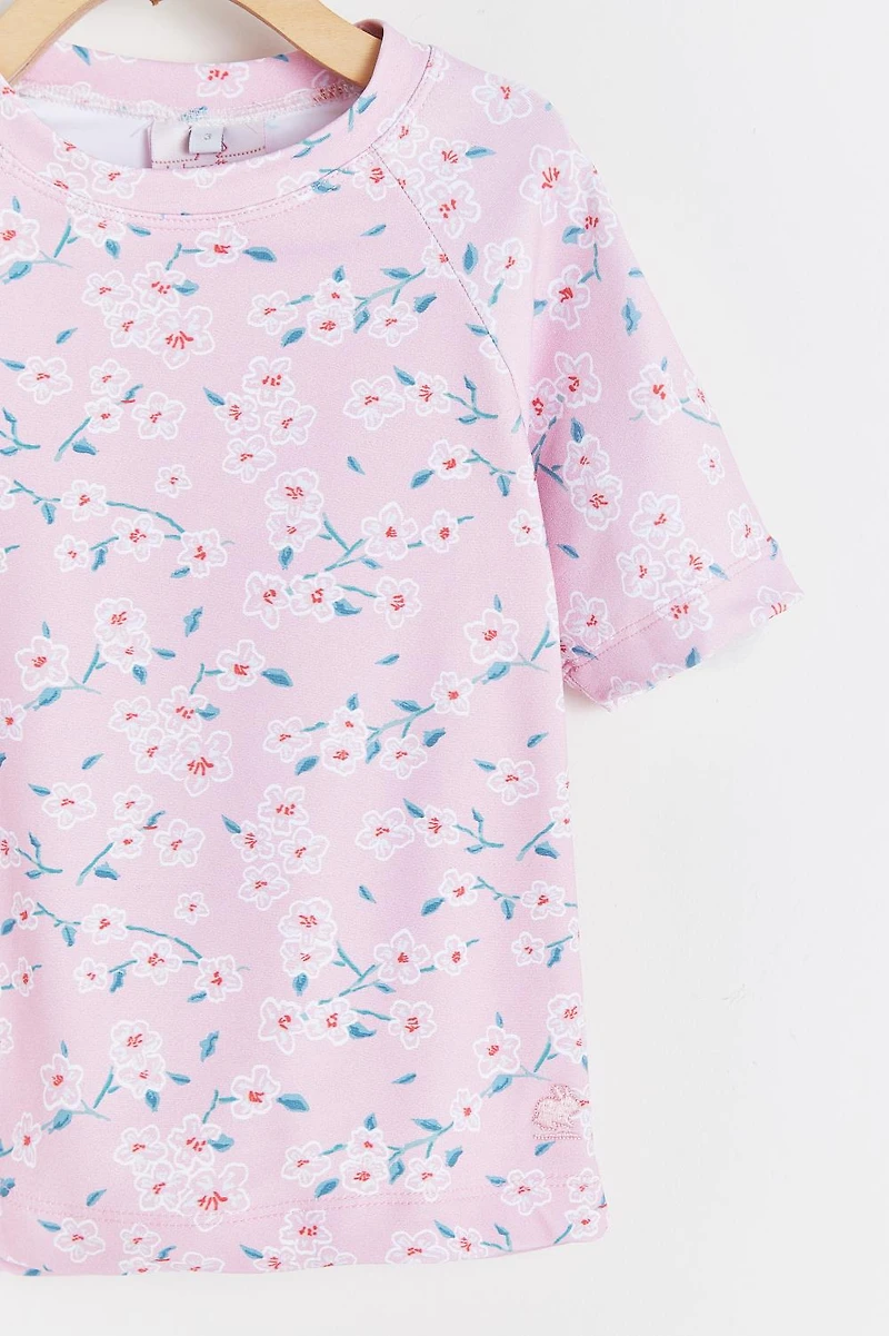 Sakura Short Sleeve Rash Guard