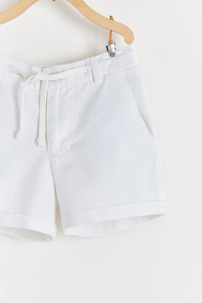 Linen Harem Shorts