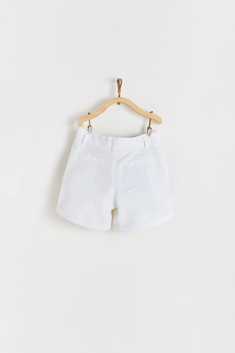 Linen Harem Shorts