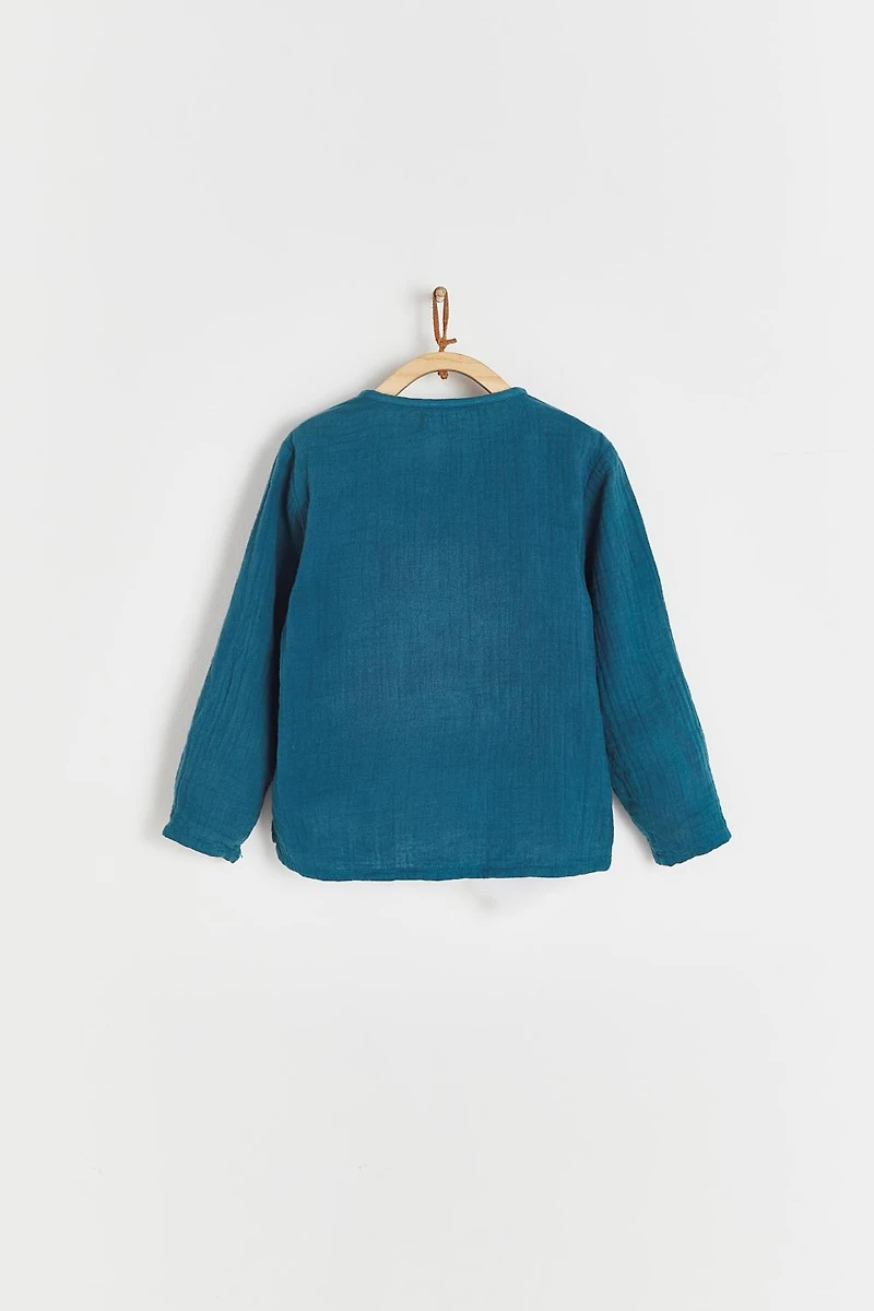 Paradise Mandarin Collar Shirt