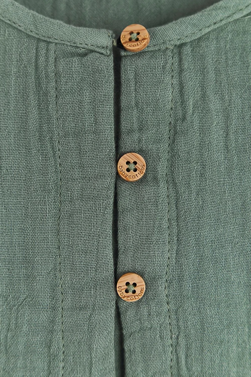 Woods Mandarin Collar Shirt