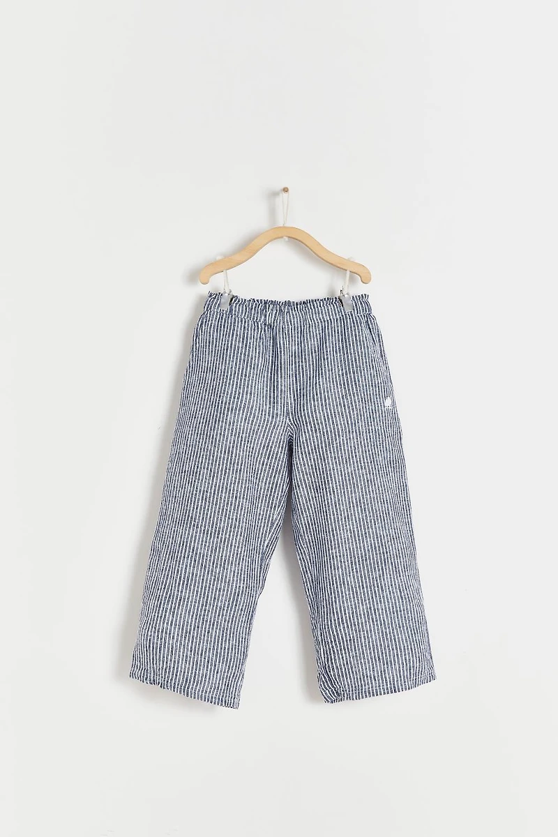 Sam Striped Crop Pants