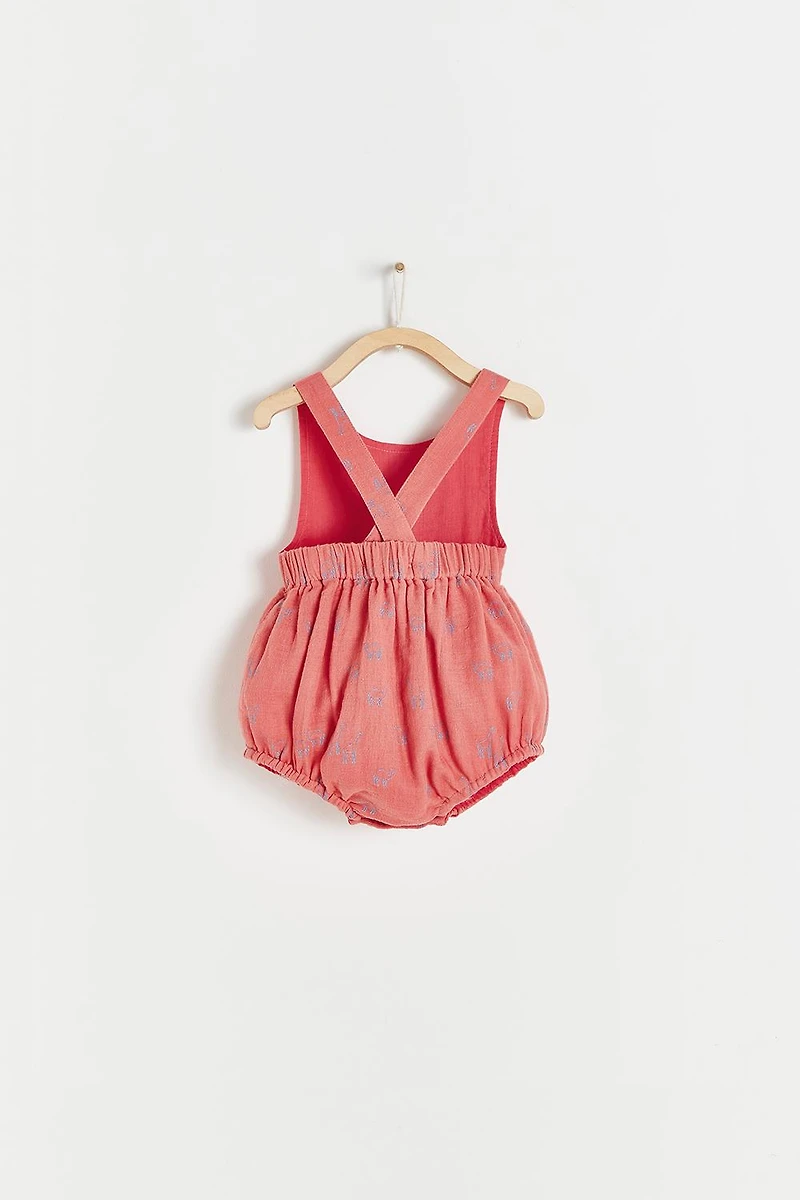 Giraffe Bubble Romper