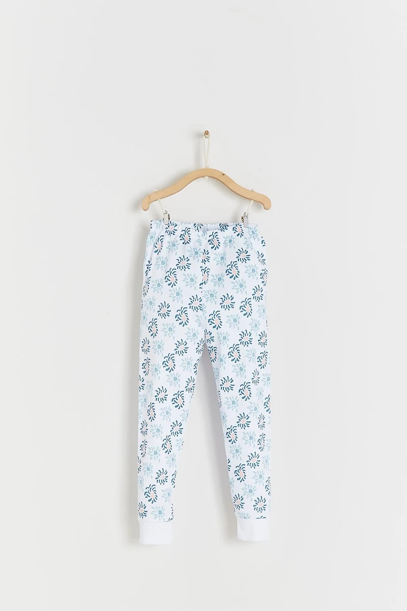 Waves Snug Fit Long Pajama Set