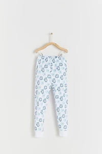 Waves Snug Fit Long Pajama Set