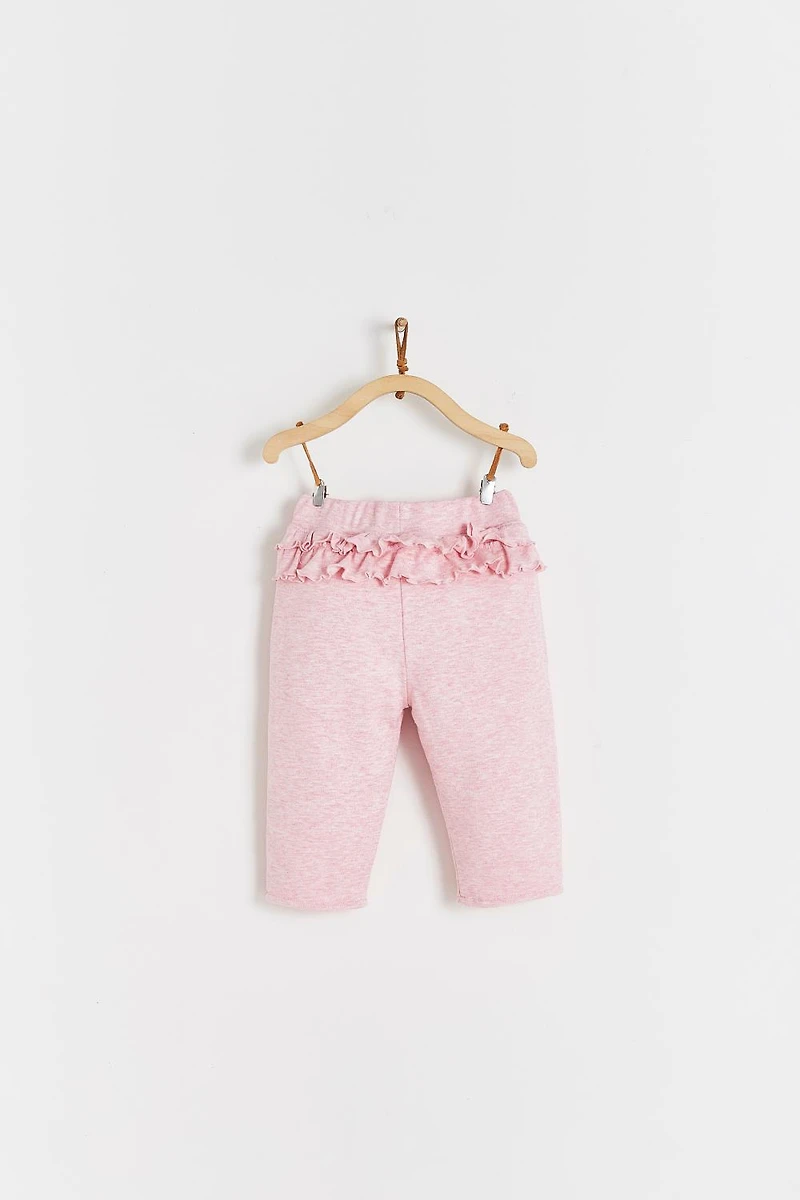 Pima Colors Ruffle Pants