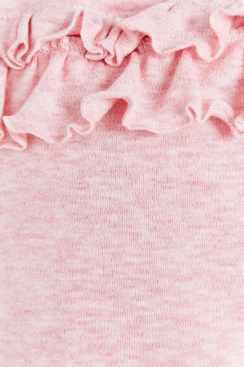 Pima Colors Ruffle Pants