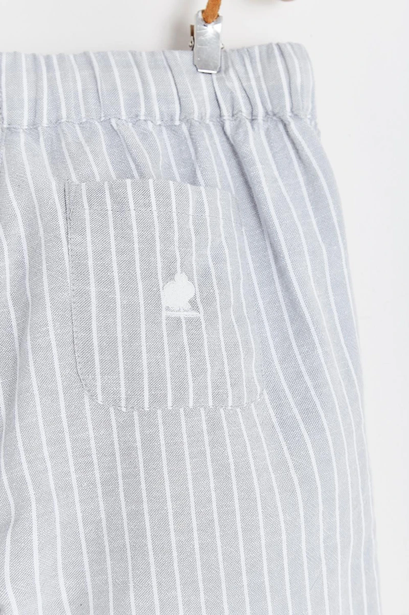 Grey Linen Pants