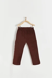Corduroy Front Pocket Pants