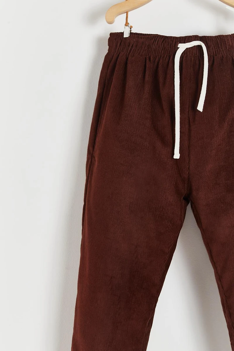 Corduroy Pull-On Pants