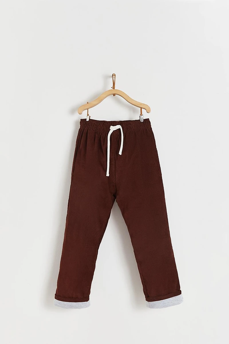 Corduroy Pull-On Pants