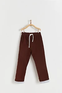 Corduroy Pull-On Pants