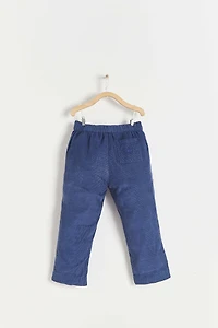 Corduroy Front Pocket Pants