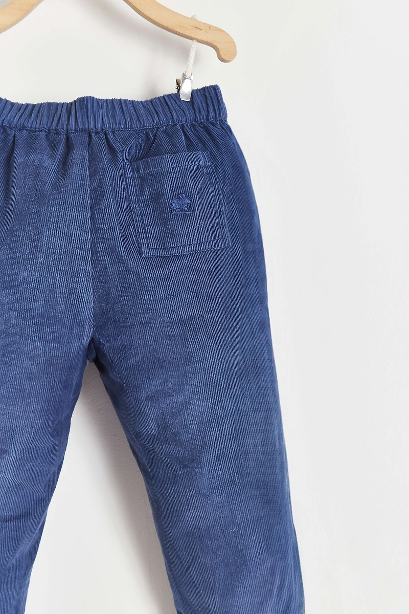 Corduroy Front Pocket Pants
