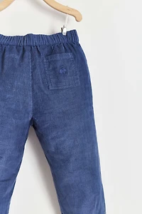 Corduroy Front Pocket Pants