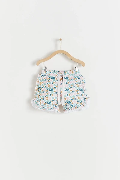 Malibu Printed Ruffle Baby Shorts