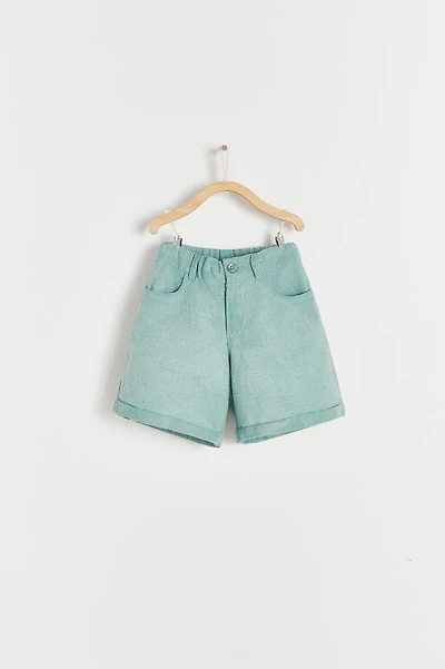 Linen Bermuda