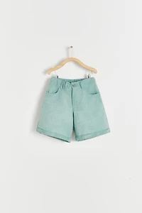 Linen Bermuda