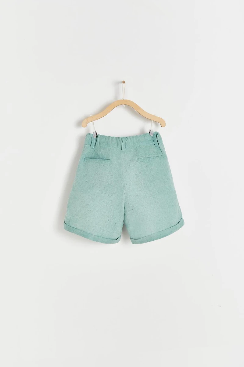 Linen Bermuda