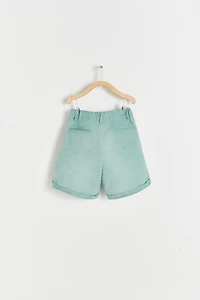 Linen Bermuda