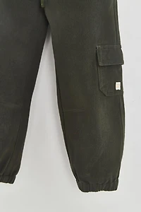 Twill Cargo Pants