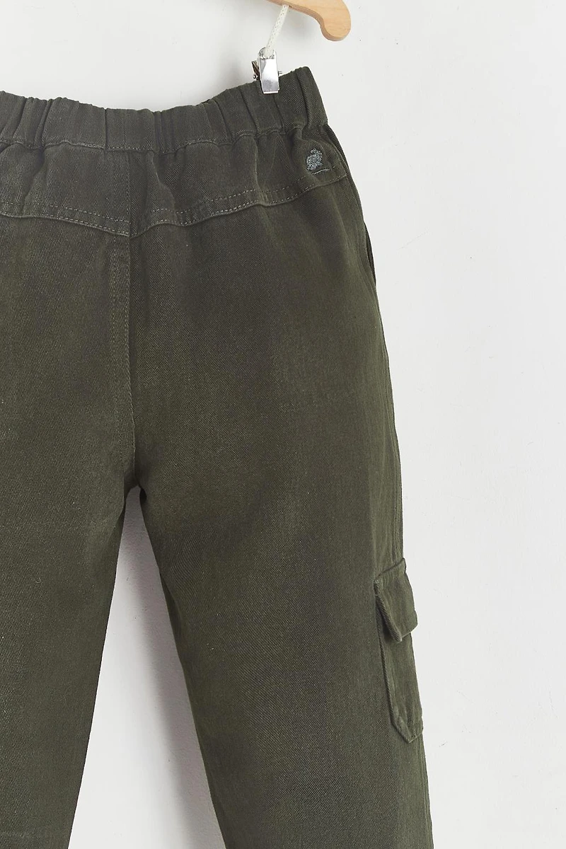 Twill Cargo Pants