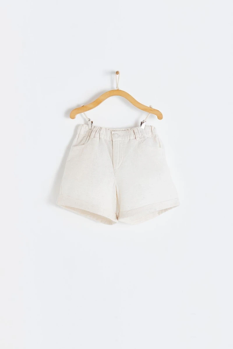 Linen Bermuda