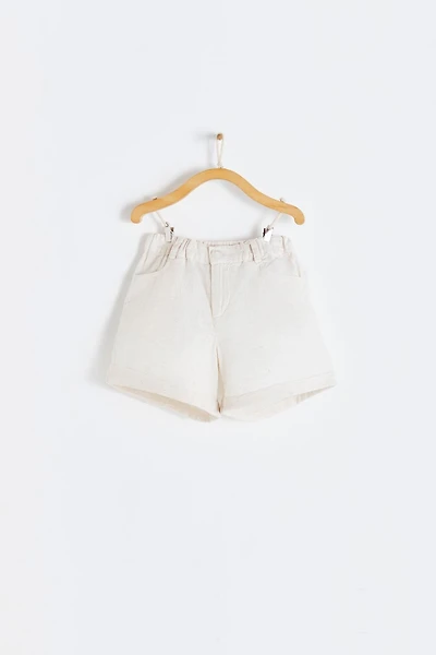 Linen Bermuda