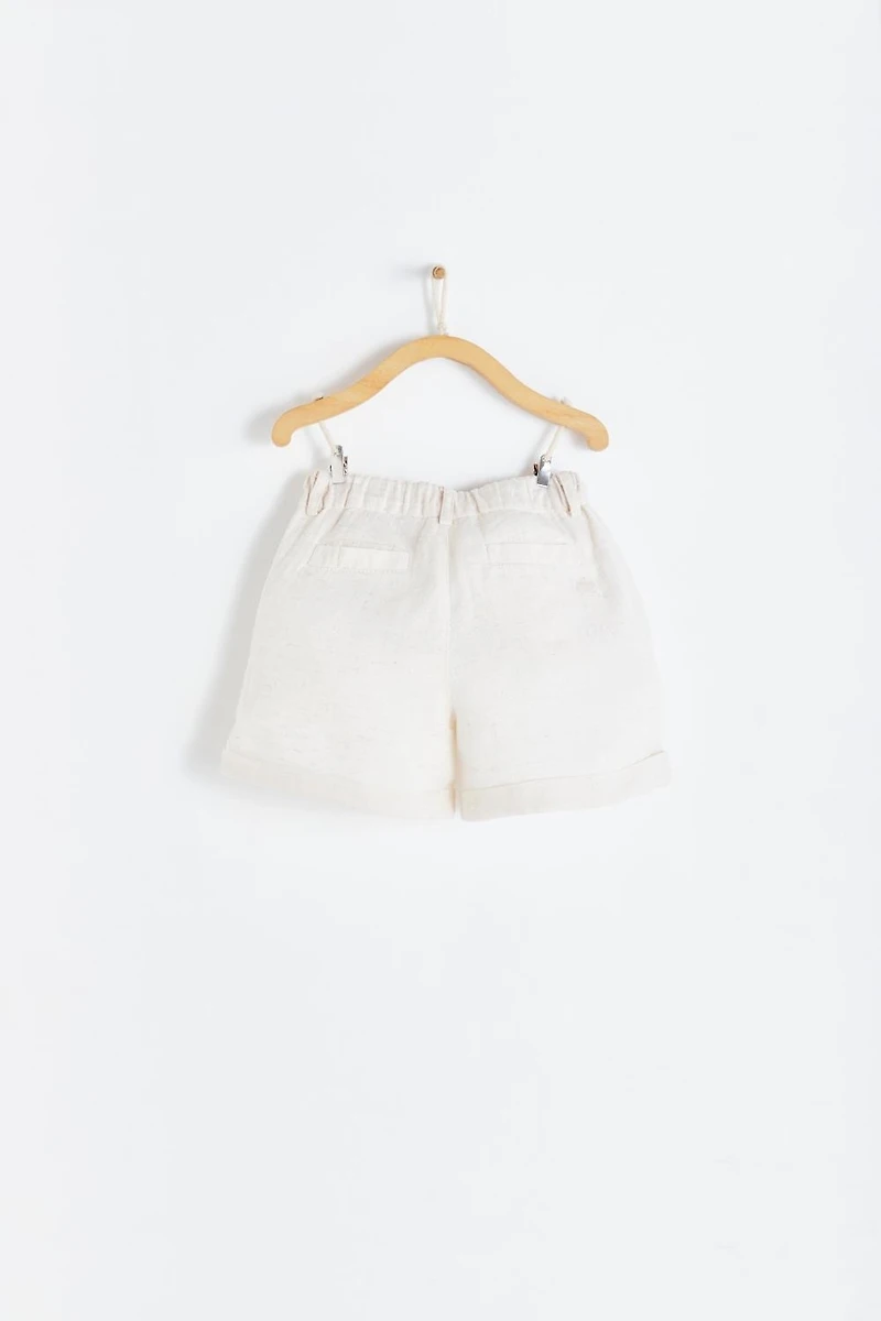 Linen Bermuda