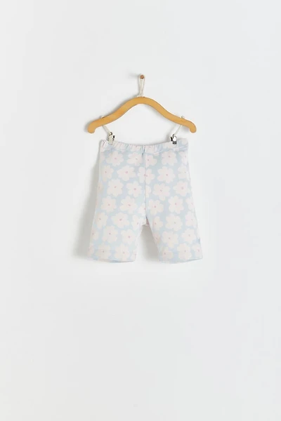 Flower Bike Shorts