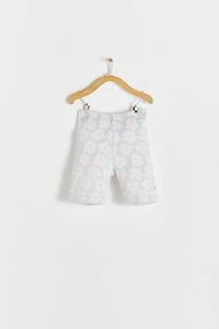 Flower Bike Shorts