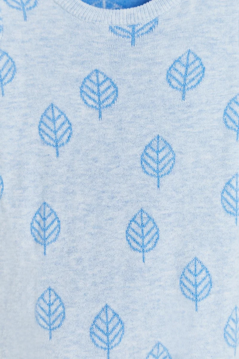 Leaves Knit Playsuit