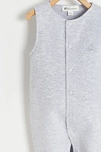 Mini Quilted Overalls