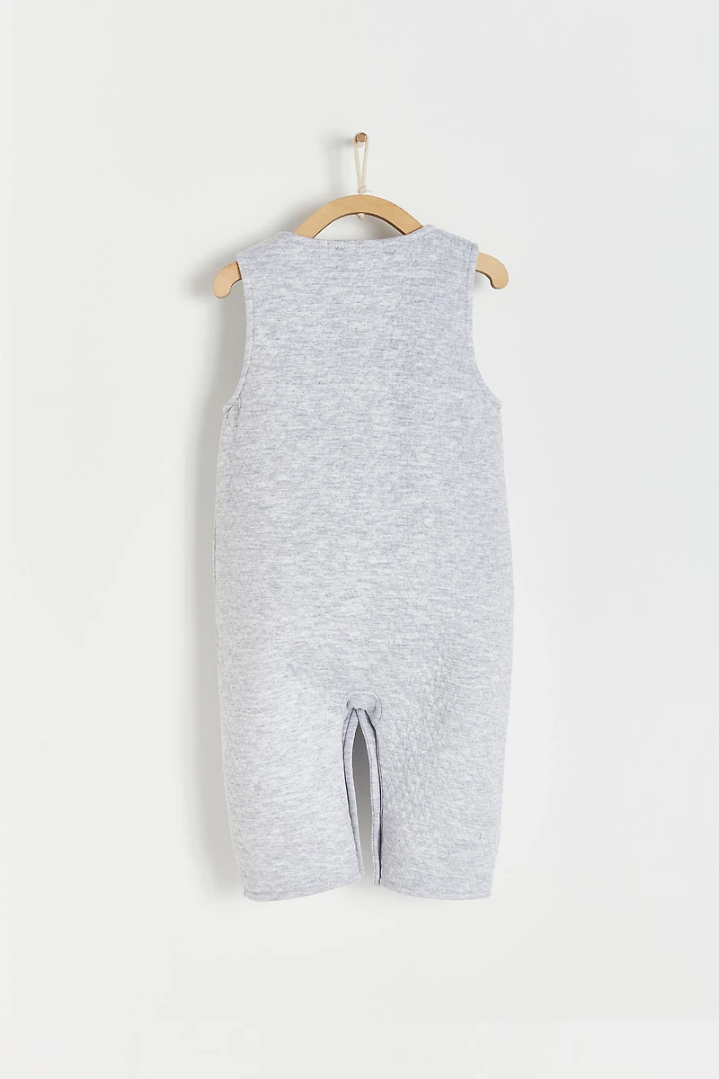 Mini Quilted Overalls