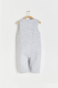 Mini Quilted Overalls