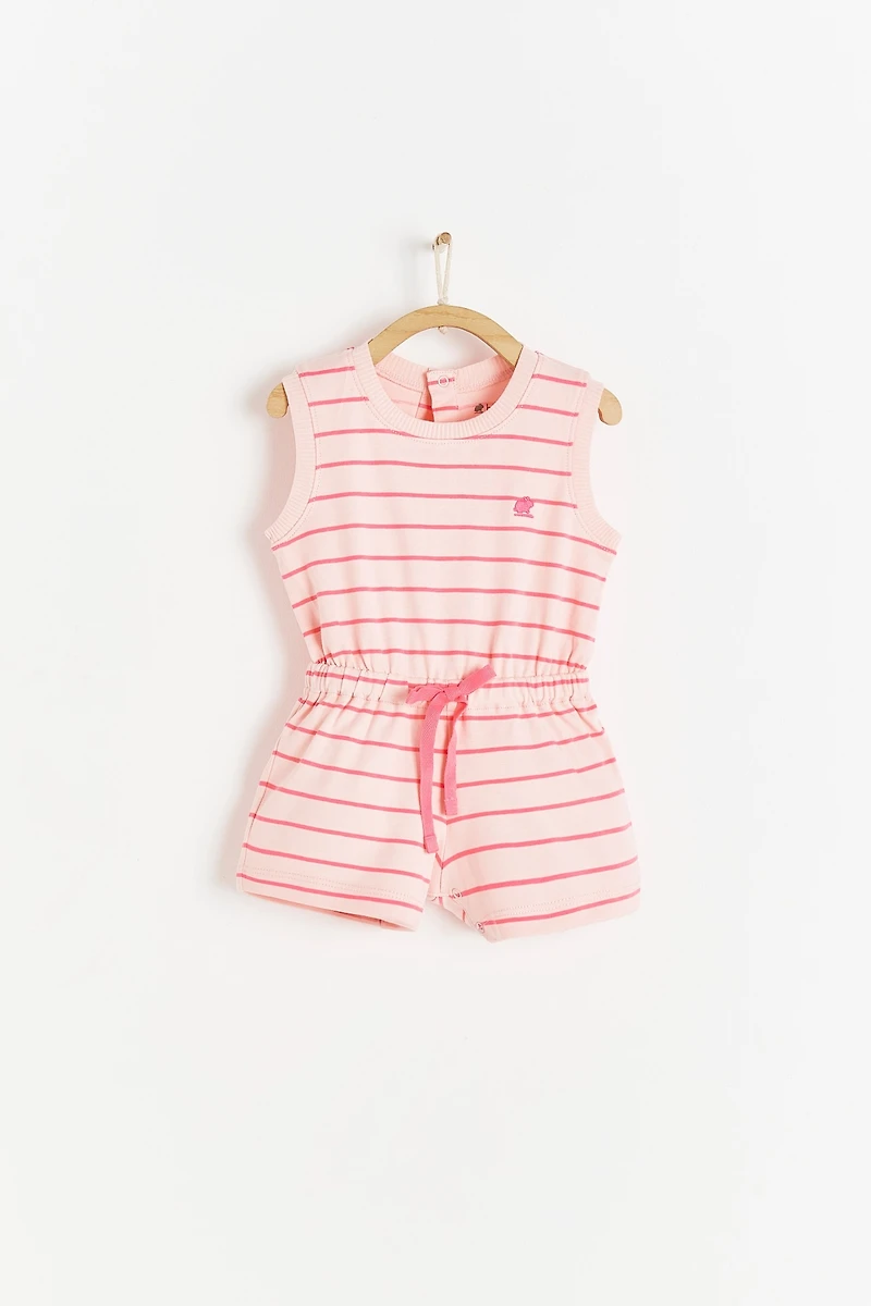 Niza Striped Baby Romper