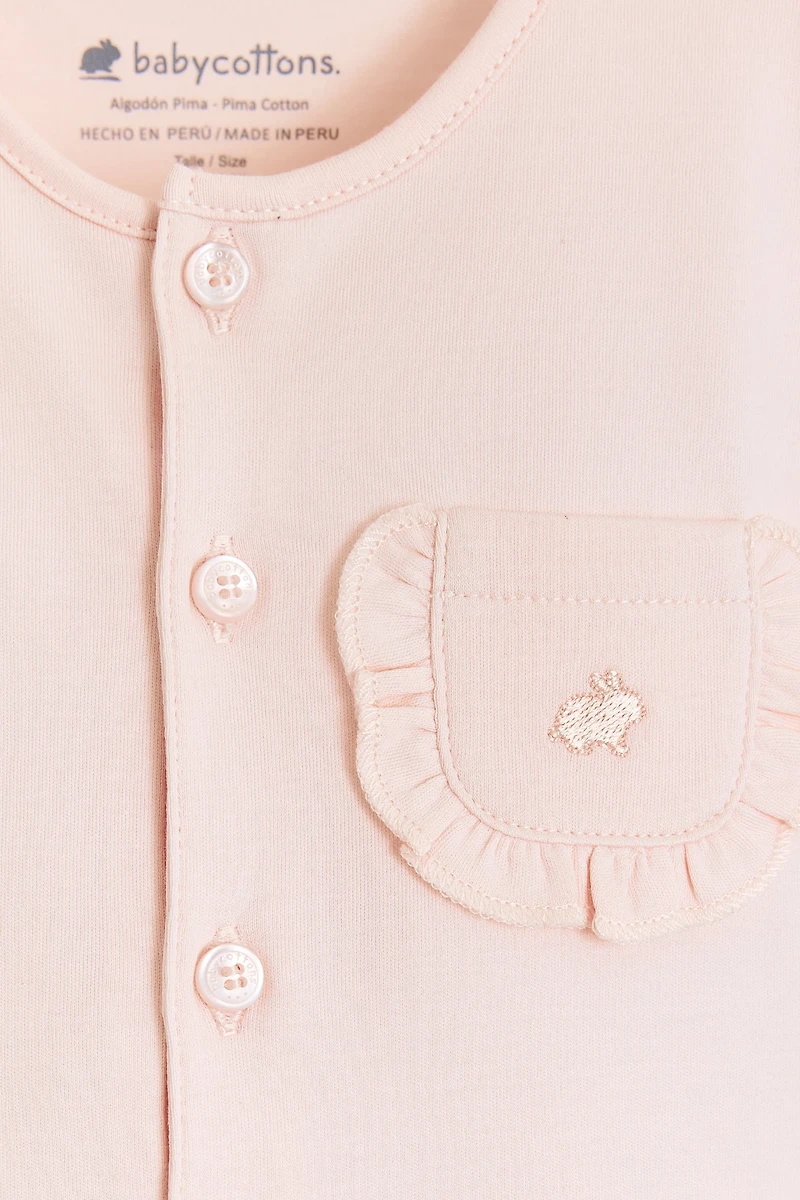 Peony Baby Romper Pima