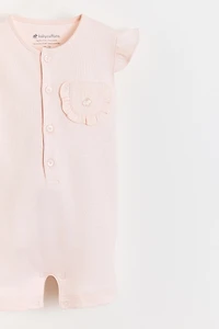 Peony Baby Romper Pima