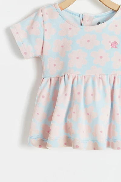 Flower Short Sleeve Set