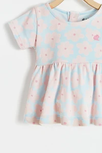 Flower Short Sleeve Set