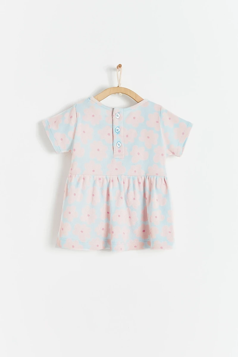 Flower Short Sleeve Set